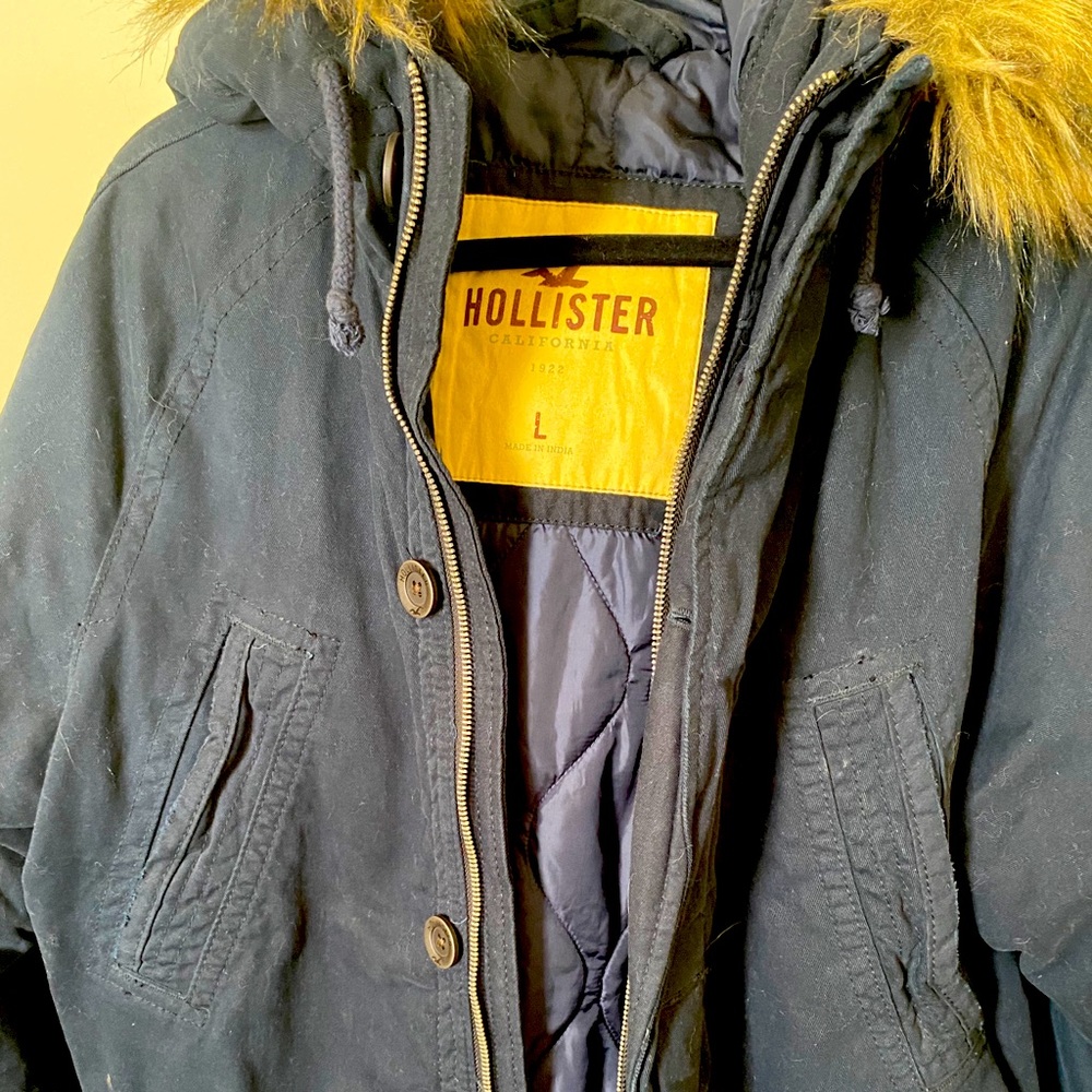 Hollister Fur Jacket